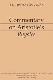 Tapa de Commentary on Aristotle's Physics (Dumb Ox Books' Aristotelian Commentary Series)