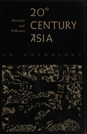 Tapa de 20th century Asia