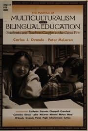 Tapa de The politics of multiculturalism and bilingual education