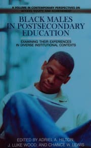 Tapa de Black males in postsecondary education