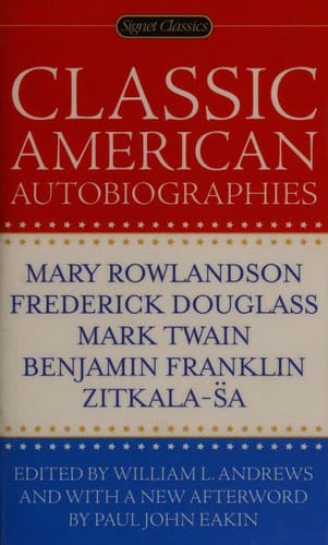 Tapa de Classic American autobiographies