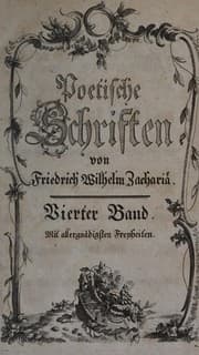Tapa de Poetische Schriften