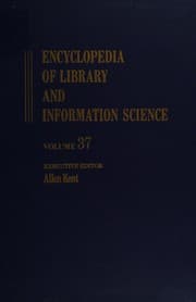 Tapa de Encyclopedia of library and information science