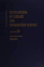 Tapa de Encyclopedia of library and information science