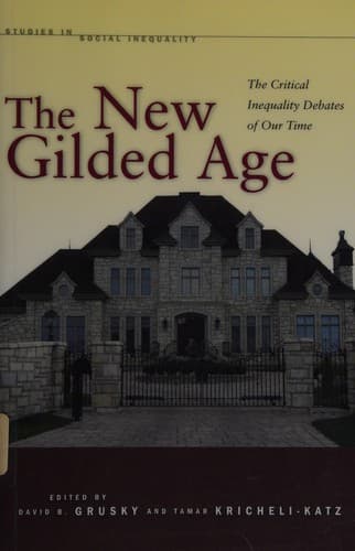 Tapa de The new gilded age