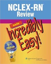 Tapa de NCLEX-RN review made incredibly easy!