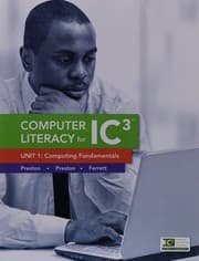 Tapa de Computer literacy for IC3