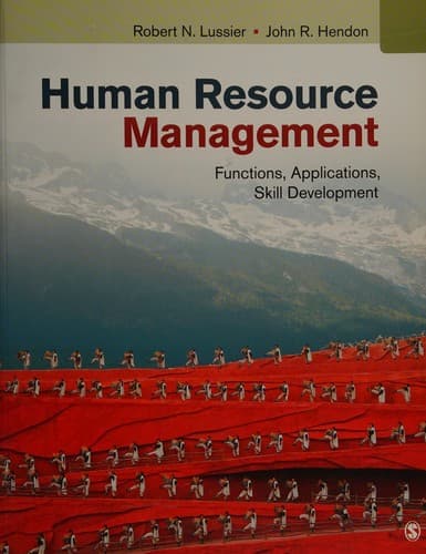 Tapa de Human resource management