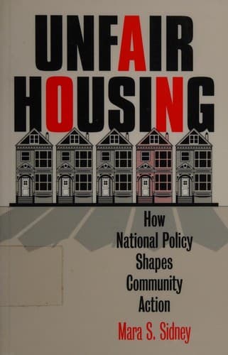 Tapa de Unfair housing