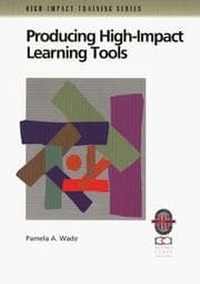 Tapa de Producing high-impact learning tools