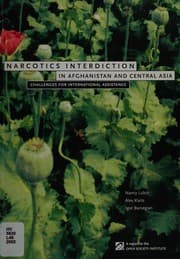 Tapa de Narcotics interdiction in Afghanistan and Central Asia