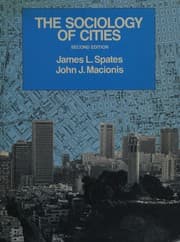 Tapa de The sociology of cities
