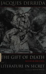 Tapa de The Gift of Death, Second Edition & Literature in Secret