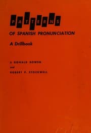 Tapa de Patterns of Spanish pronunciation