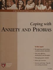 Tapa de Coping with anxiety and phobias