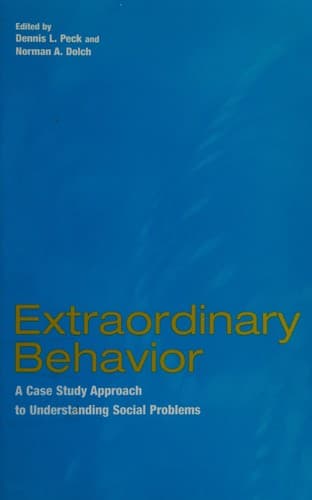 Tapa de Extraordinary behavior