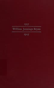 Tapa de Defender of the Faith William Jennings Bryan, the