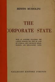 Tapa de The corporate state