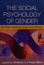 Tapa de The social psychology of gender