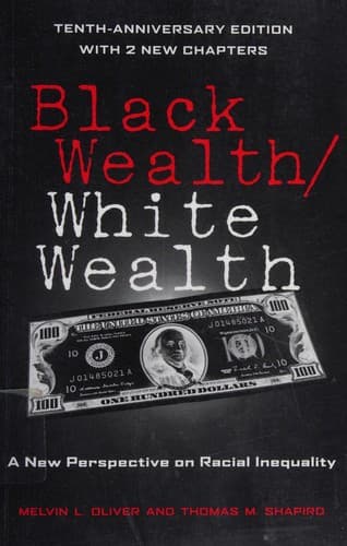 Tapa de Black wealth, white wealth