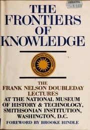 Tapa de The Frontiers of Knowledge