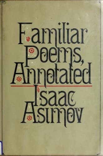 Tapa de Familiar poems, annotated