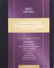 Tapa de NKJV Large Print Personal Size Reference Bible