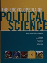 Tapa de The encyclopedia of political science