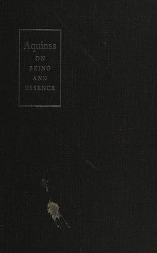 Tapa de Aquinas on Being and Essence