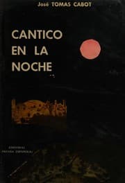 Tapa de Cántico en la noche