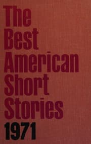 Tapa de The best American short stories 1971