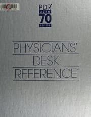 Tapa de Physicians' desk reference 2016