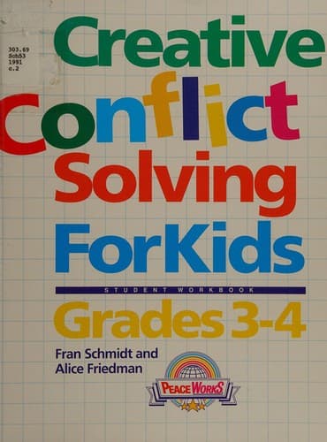 Tapa de Creative conflict solving for kids