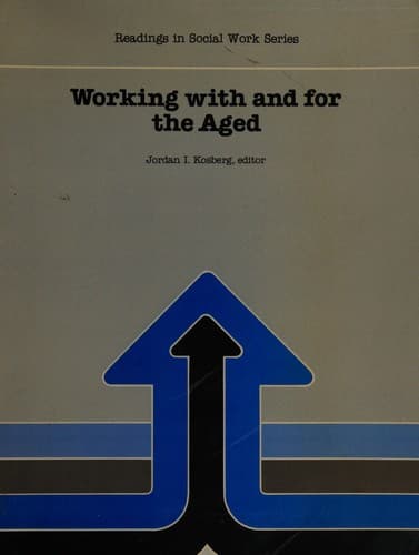 Tapa de Working With and for the Aged