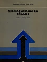 Tapa de Working With and for the Aged