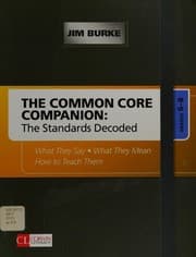 Tapa de The common core companion, the standards decoded, grades 6-8