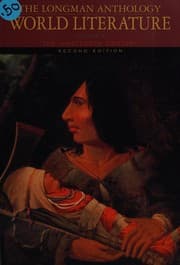 Tapa de The Longman anthology of world literature