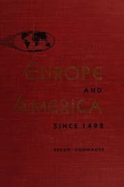 Tapa de Europe and America since 1492
