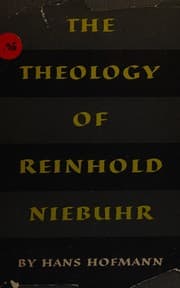Tapa de The theology of Reinhold Niebuhr