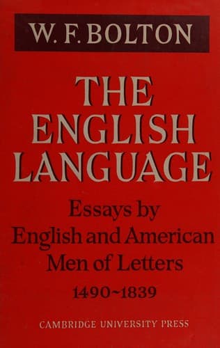 Tapa de The English language