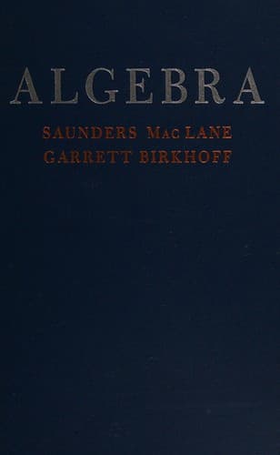 Tapa de Algebra
