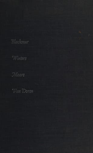 Tapa de Four poets on poetry