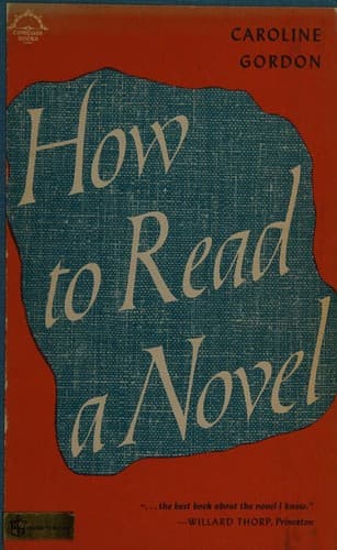 Tapa de How to read a novel