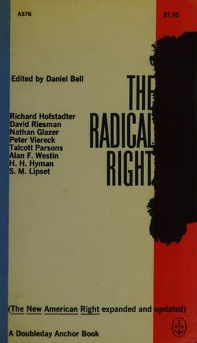 Tapa de The radical right