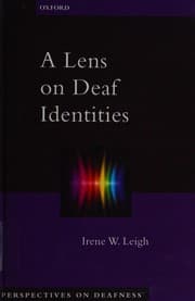 Tapa de A lens on deaf identities