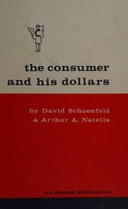 Tapa de The consumer and his dollars