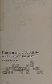 Tapa de Planning and productivity under Soviet socialism
