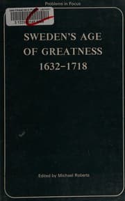 Tapa de Sweden's age of greatness, 1632-1718