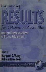 Tapa de Improving results for children and families