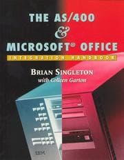 Tapa de The AS/400 & Microsoft Office integration handbook